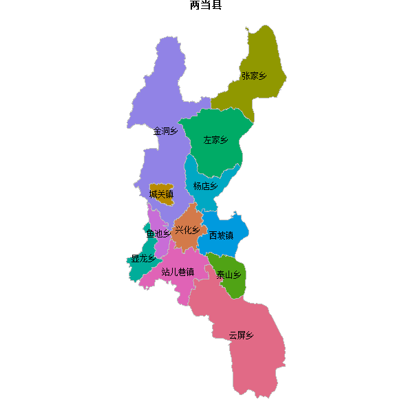 两当县乡镇地图JSON数据百度坐标系(bd09).json