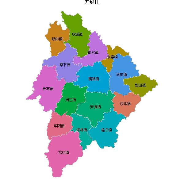 五华县乡镇地图JSON数据百度坐标系(bd09).json