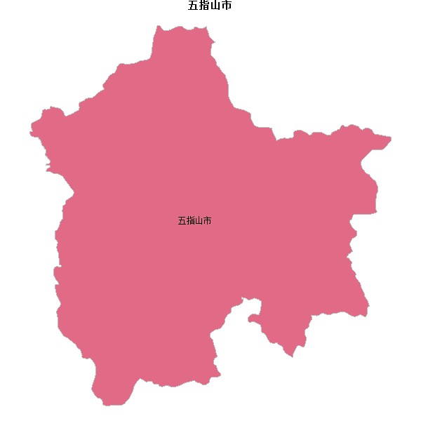 五指山市地图JSON数据火星坐标系(gcj02).json
