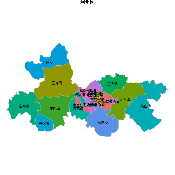 利州区乡镇地图JSON数据百度坐标系(bd09).json