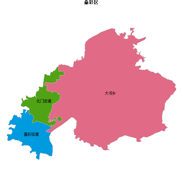 叠彩区乡镇地图JSON数据百度坐标系(bd09).json