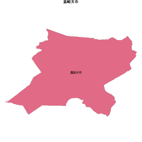 嘉峪关市地图JSON数据火星坐标系(gcj02).json