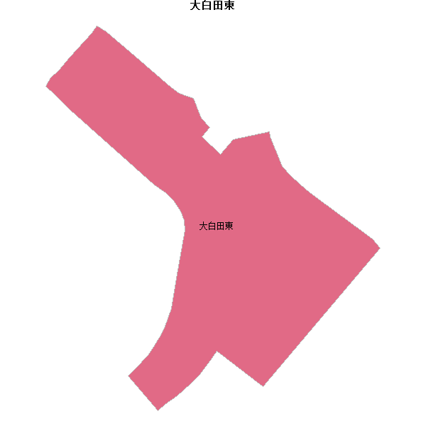 大白田東乡镇地图JSON数据火星坐标系(gcj02).json