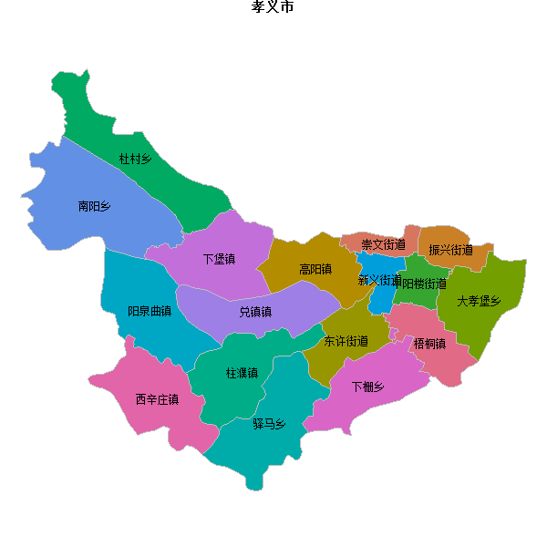 孝义市乡镇地图JSON数据百度坐标系(bd09).json