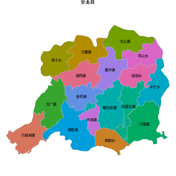 安龙县乡镇地图JSON数据百度坐标系(bd09).json