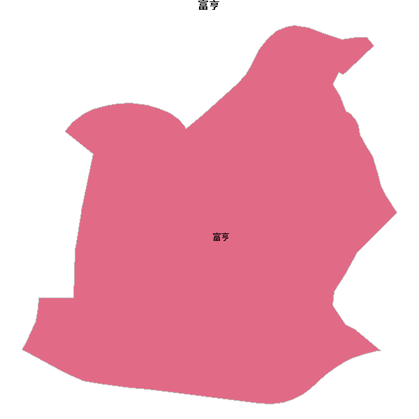 富亨乡镇地图JSON数据百度坐标系(bd09).json