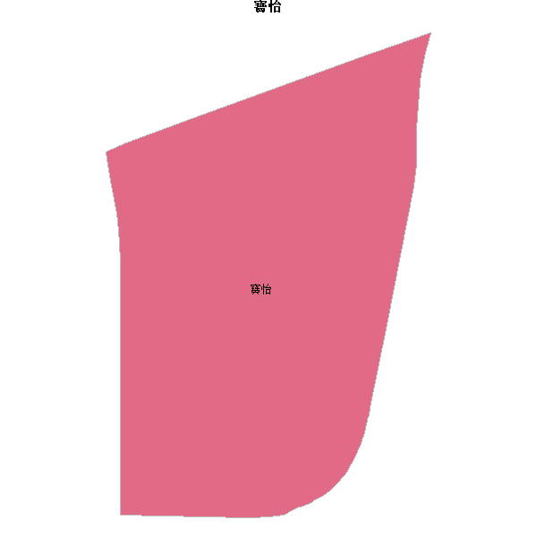 寶怡乡镇地图shp数据百度坐标系(bd09).shp