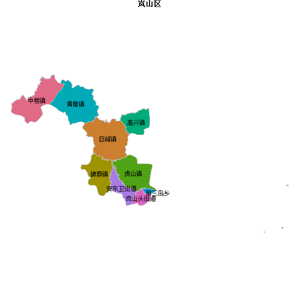 岚山区乡镇地图JSON数据百度坐标系(bd09).json