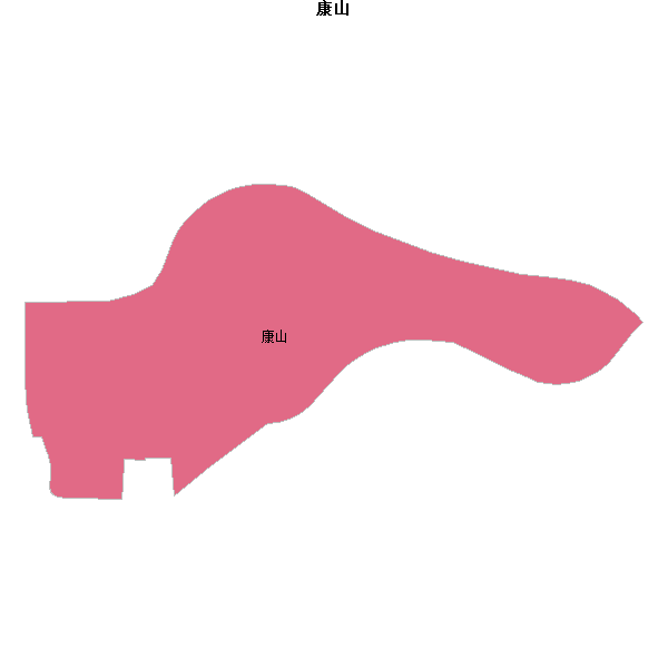 康山乡镇地图JSON数据火星坐标系(gcj02).json