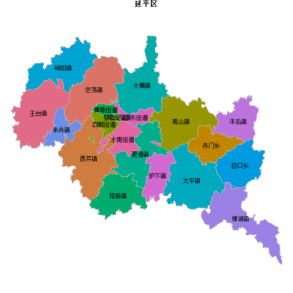 延平区乡镇地图JSON数据百度坐标系(bd09).json