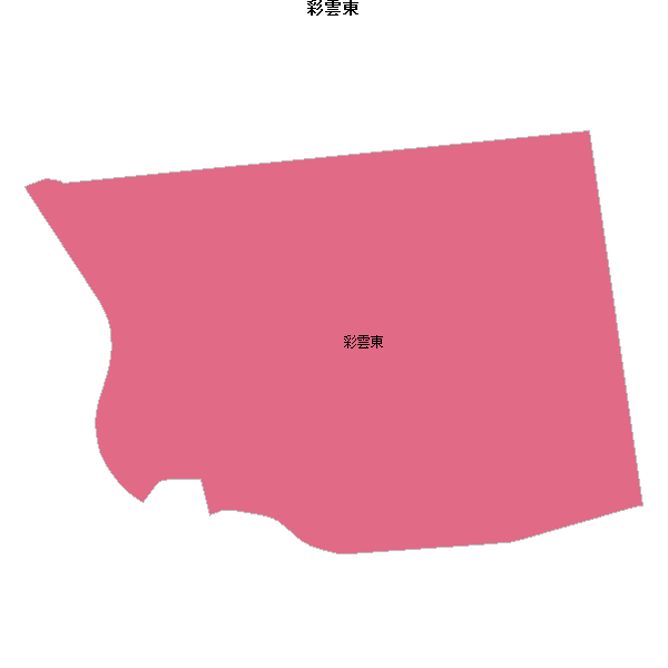 彩雲東乡镇地图JSON数据火星坐标系(gcj02).json
