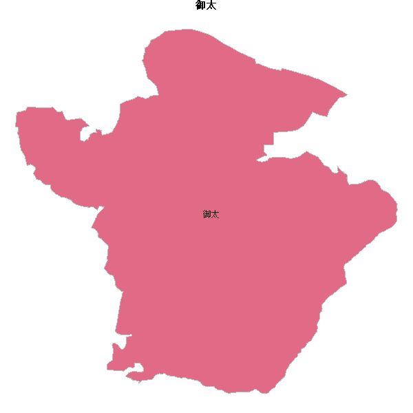御太乡镇地图JSON数据火星坐标系(gcj02).json