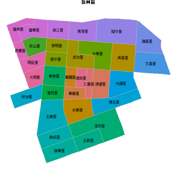 新興區乡镇地图JSON数据火星坐标系(gcj02).json