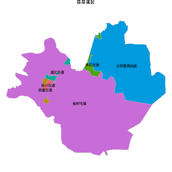昂昂溪区乡镇地图JSON数据火星坐标系(gcj02).json
