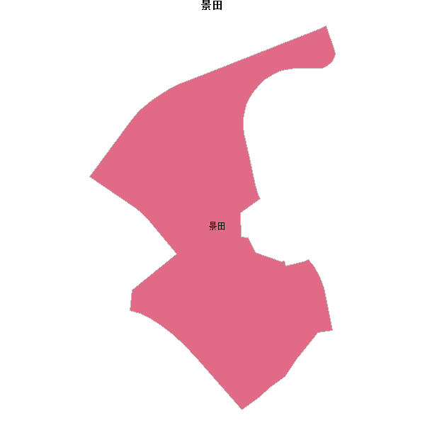 景田乡镇地图JSON数据火星坐标系(gcj02).json