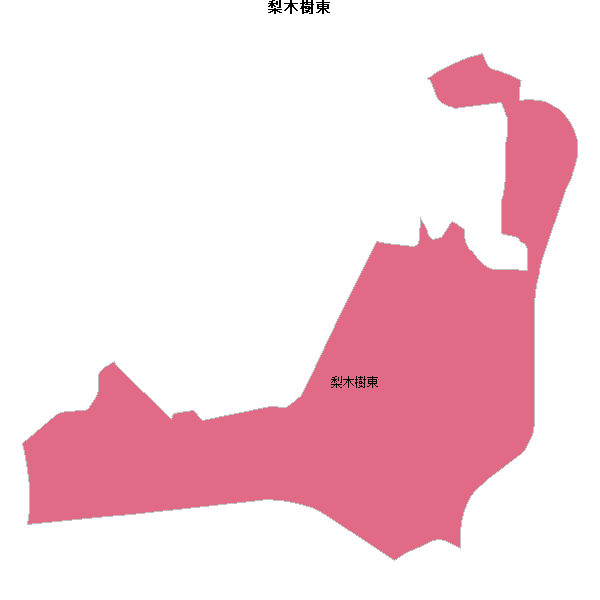 梨木樹東乡镇地图JSON数据火星坐标系(gcj02).json