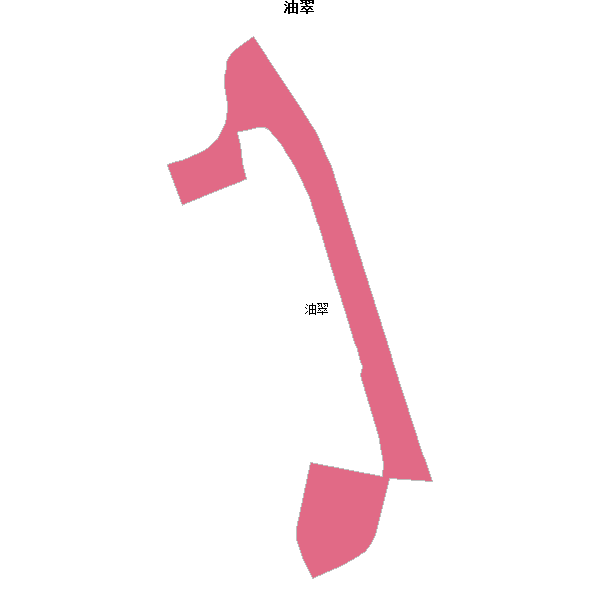油翠乡镇地图JSON数据火星坐标系(gcj02).json