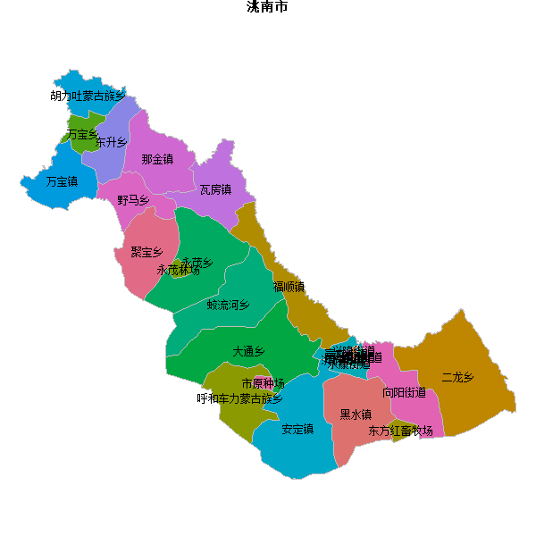 洮南市乡镇地图JSON数据百度坐标系(bd09).json