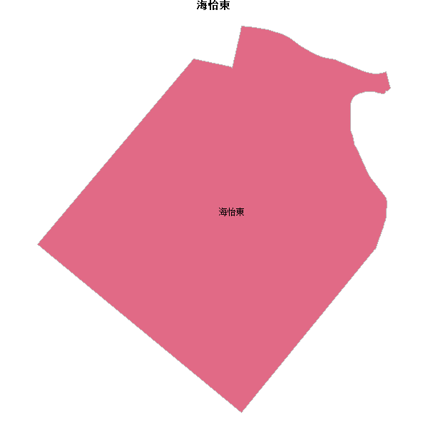 海怡東乡镇地图JSON数据百度坐标系(bd09).json