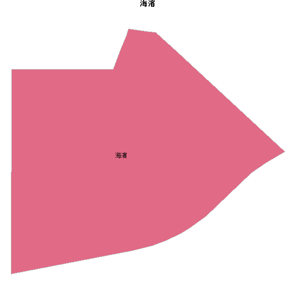 海濱乡镇地图JSON数据百度坐标系(bd09).json