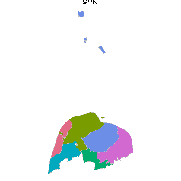湖里区乡镇地图JSON数据火星坐标系(gcj02).json