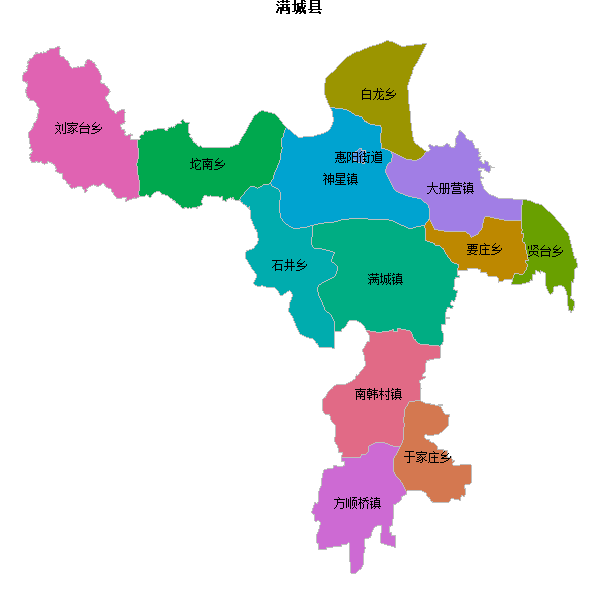 满城县乡镇地图JSON数据百度坐标系(bd09).json
