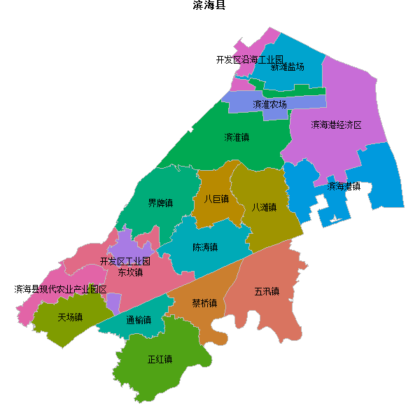 滨海县乡镇地图JSON数据百度坐标系(bd09).json