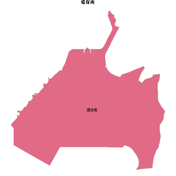 環保南乡镇地图shp数据百度坐标系(bd09).shp