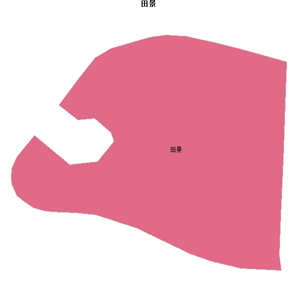 田景乡镇地图JSON数据百度坐标系(bd09).json