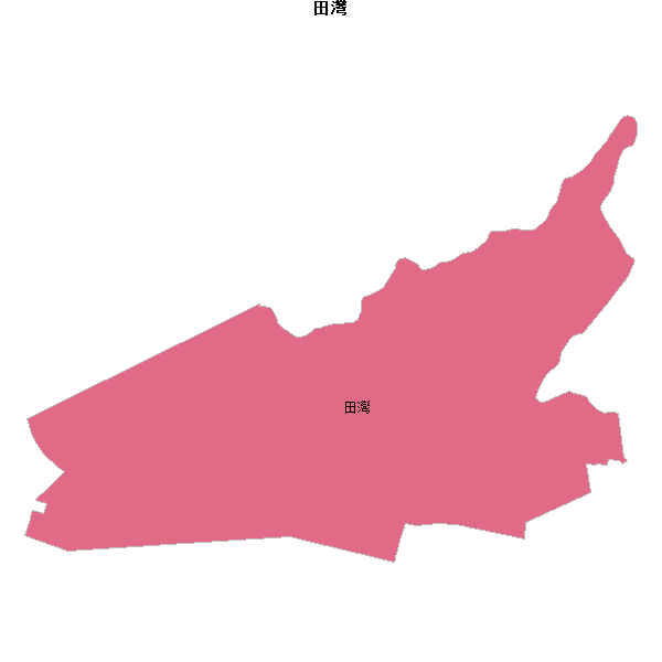 田灣乡镇地图JSON数据百度坐标系(bd09).json
