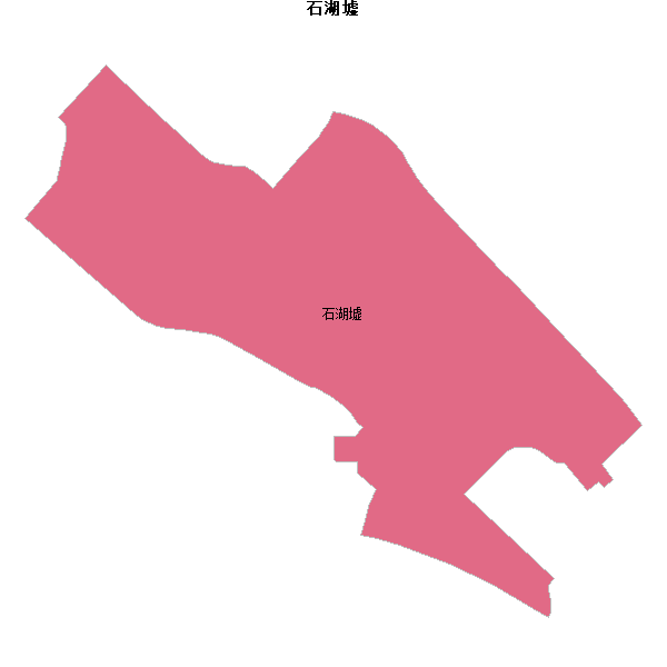 石湖墟乡镇地图JSON数据火星坐标系(gcj02).json
