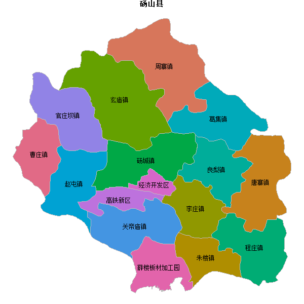 砀山县乡镇地图JSON数据火星坐标系(gcj02).json