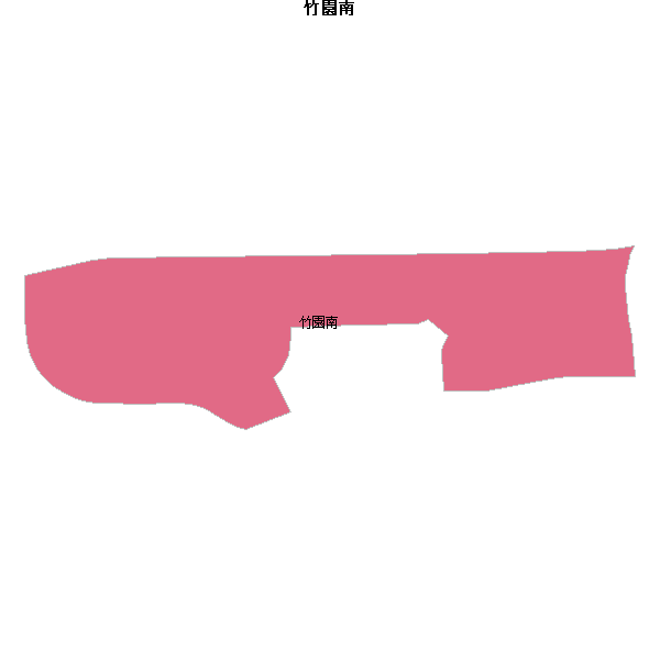 竹園南乡镇地图JSON数据火星坐标系(gcj02).json