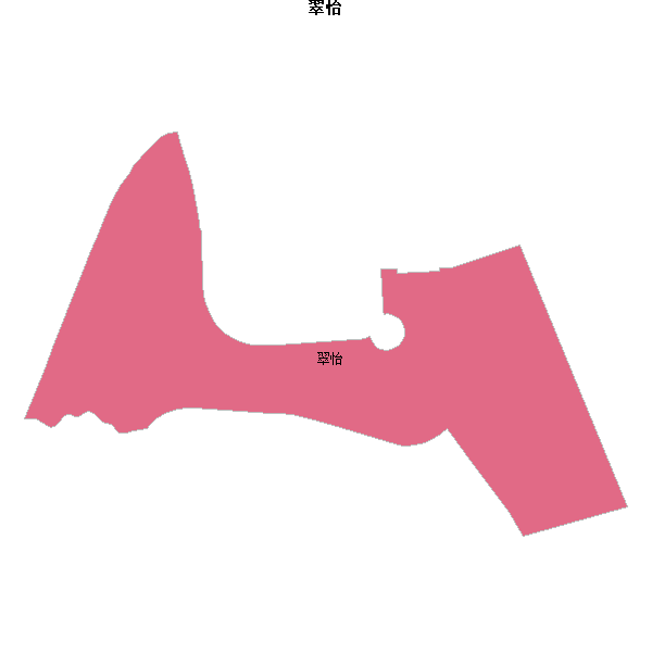 翠怡乡镇地图JSON数据火星坐标系(gcj02).json