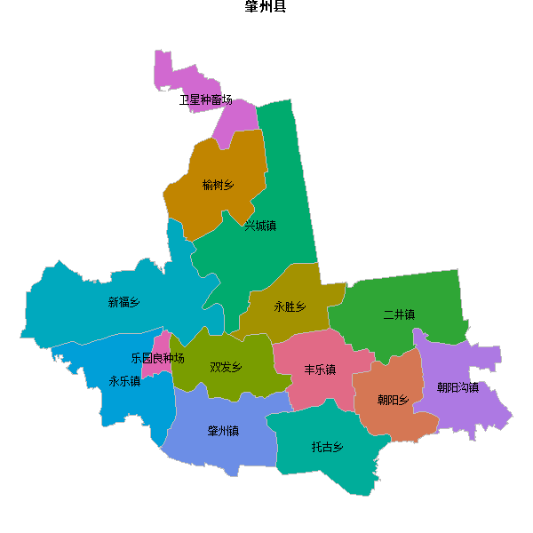 肇州县乡镇地图JSON数据百度坐标系(bd09).json