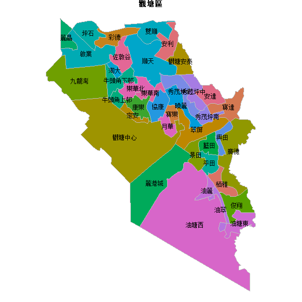 觀塘區地图JSON数据火星坐标系(gcj02).json