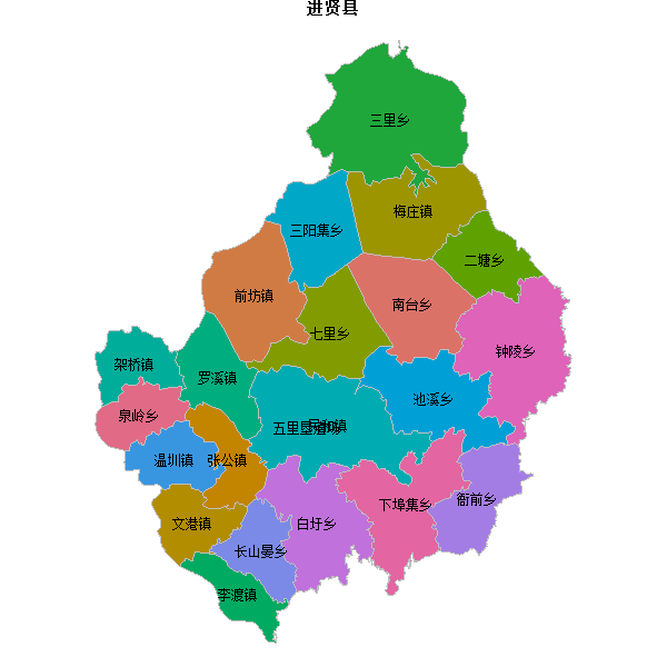进贤县乡镇地图JSON数据百度坐标系(bd09).json