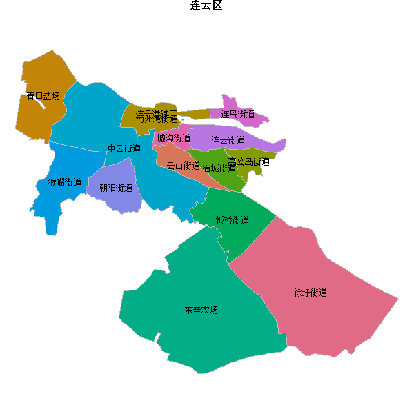 连云区乡镇地图JSON数据百度坐标系(bd09).json