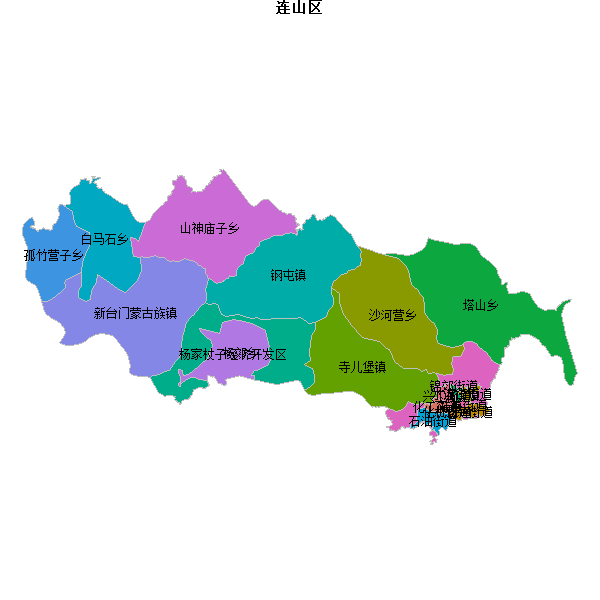 连山区乡镇地图JSON数据百度坐标系(bd09).json