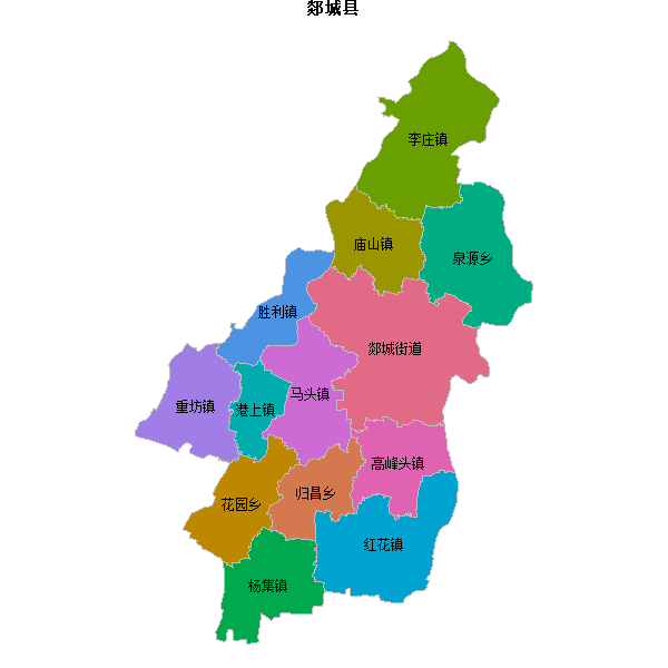 郯城县乡镇地图JSON数据火星坐标系(gcj02).json