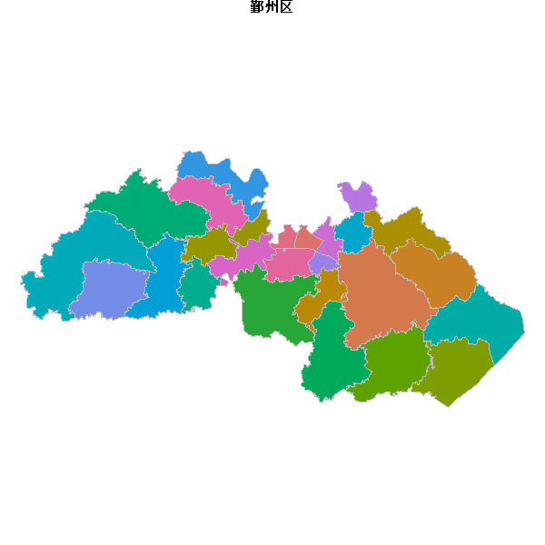 鄞州区乡镇地图JSON数据百度坐标系(bd09).json