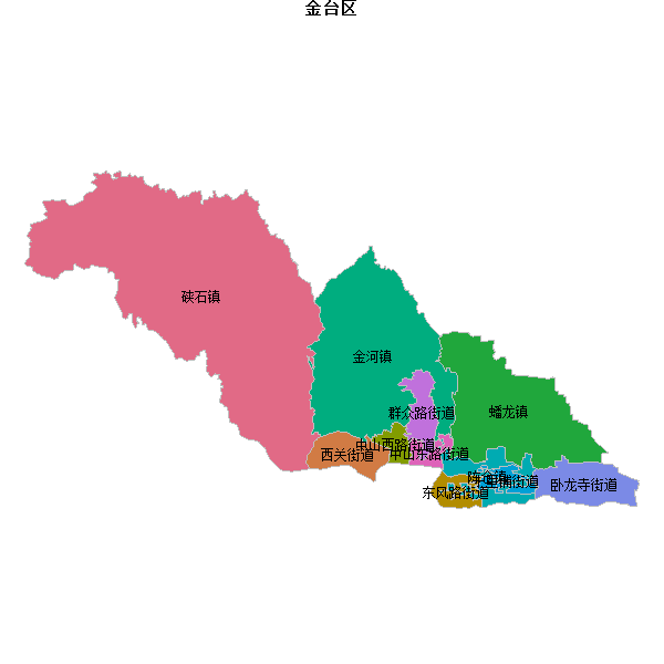 金台区乡镇地图shp数据火星坐标系(gcj02).shp