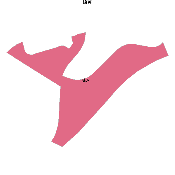 錦英乡镇地图JSON数据火星坐标系(gcj02).json