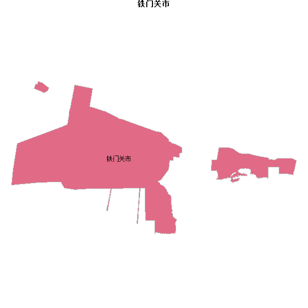 铁门关市地图shp数据百度坐标系(bd09).shp