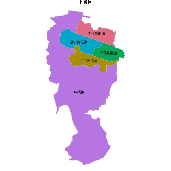 上街区乡镇地图DWG数据WGS84坐标系.DWG