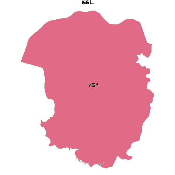 临高县地图shp数据WGS84坐标系.shp