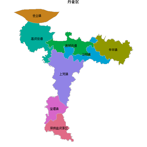 丹徒区乡镇地图shp数据WGS84坐标系.shp