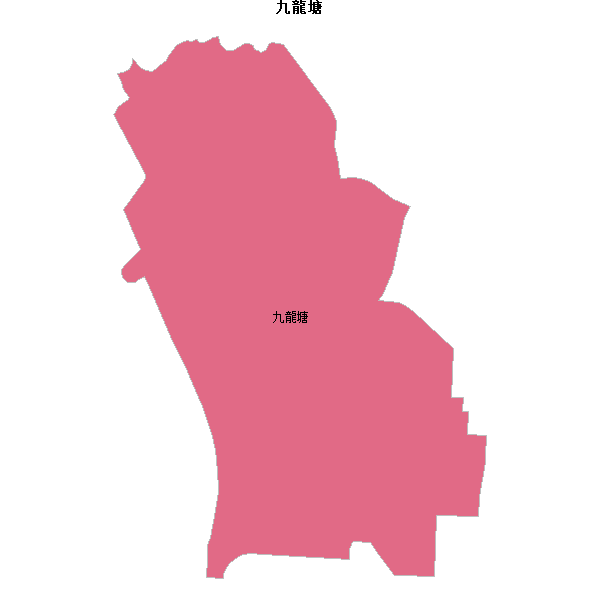九龍塘乡镇地图shp数据WGS84坐标系.shp