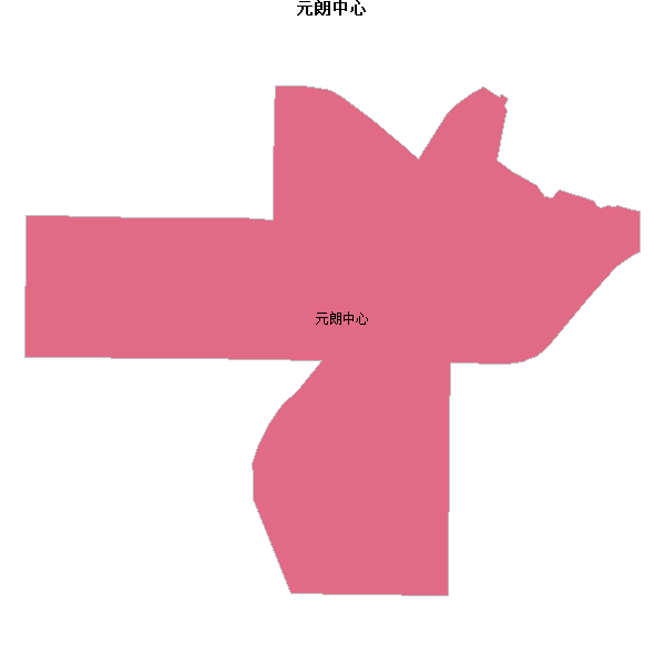 元朗中心乡镇地图JSON数据WGS84坐标系.json