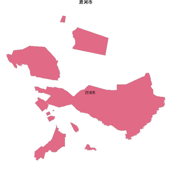 双河市地图shp数据WGS84坐标系.shp